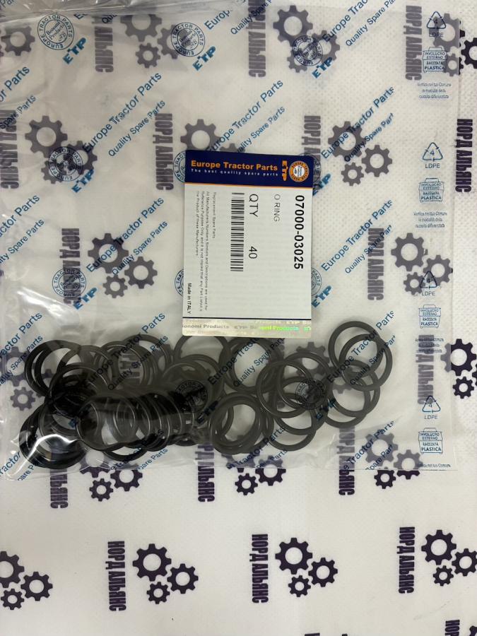 07000-03025 Кольцо уплотнительное ETP
